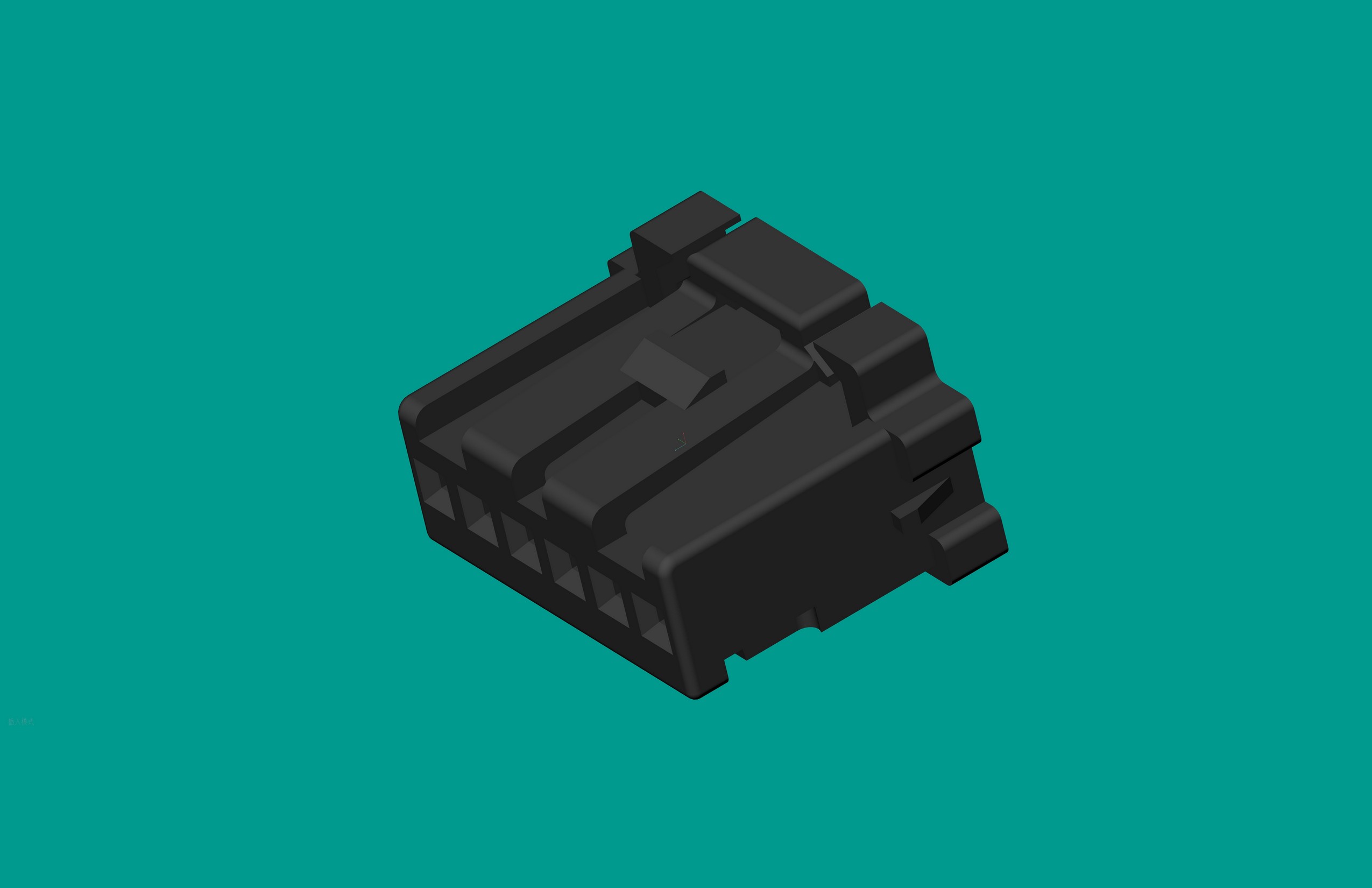 2.0間距，PNIRP-06V-S黑色