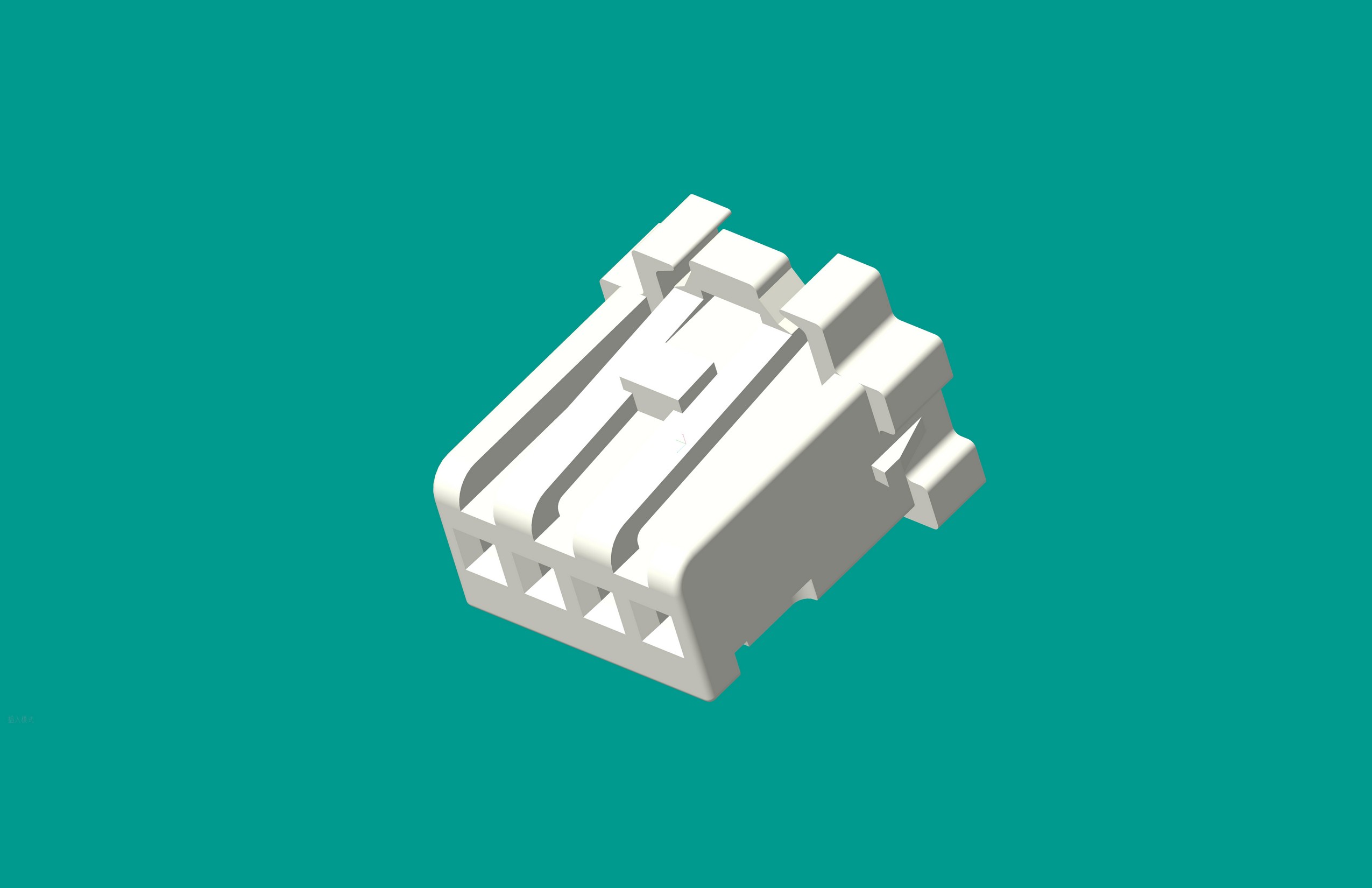 2.0間距，PNIRP-04V-S白色