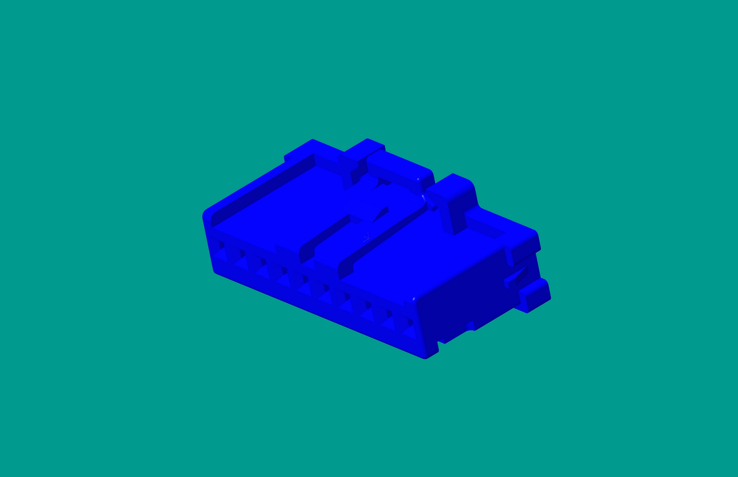 2.0間距，PNIRP-10V-S藍色
