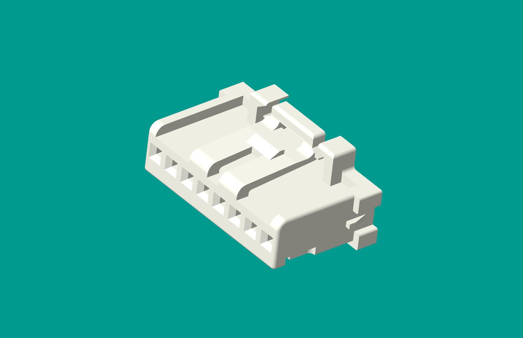 2.0間距，PNIRP-08V-S白色