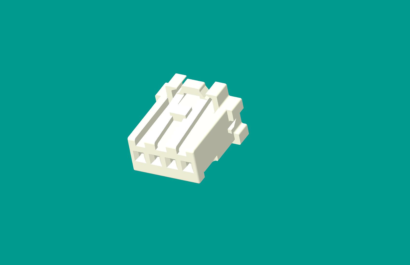 2.0間距，PNIRP-04V-S本色-高灼熱絲