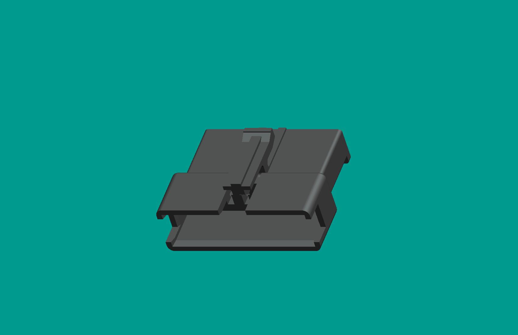 SMR-8孔塑殼C型插座/黑色/