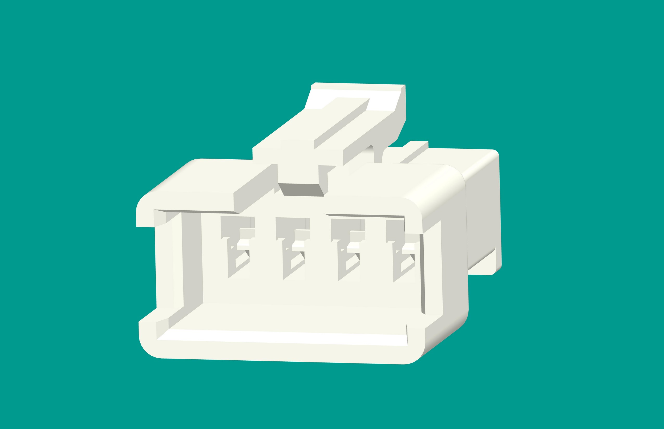 SMR-4孔塑殼C型白色