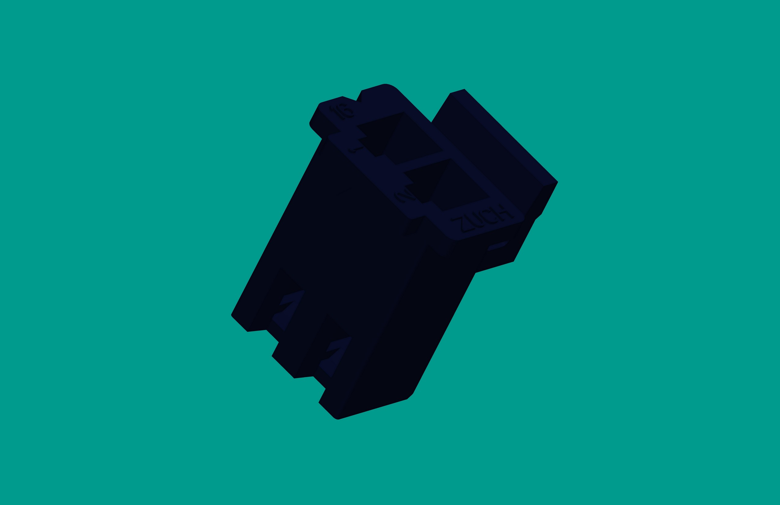 XH帶扣塑件-2Y黑色