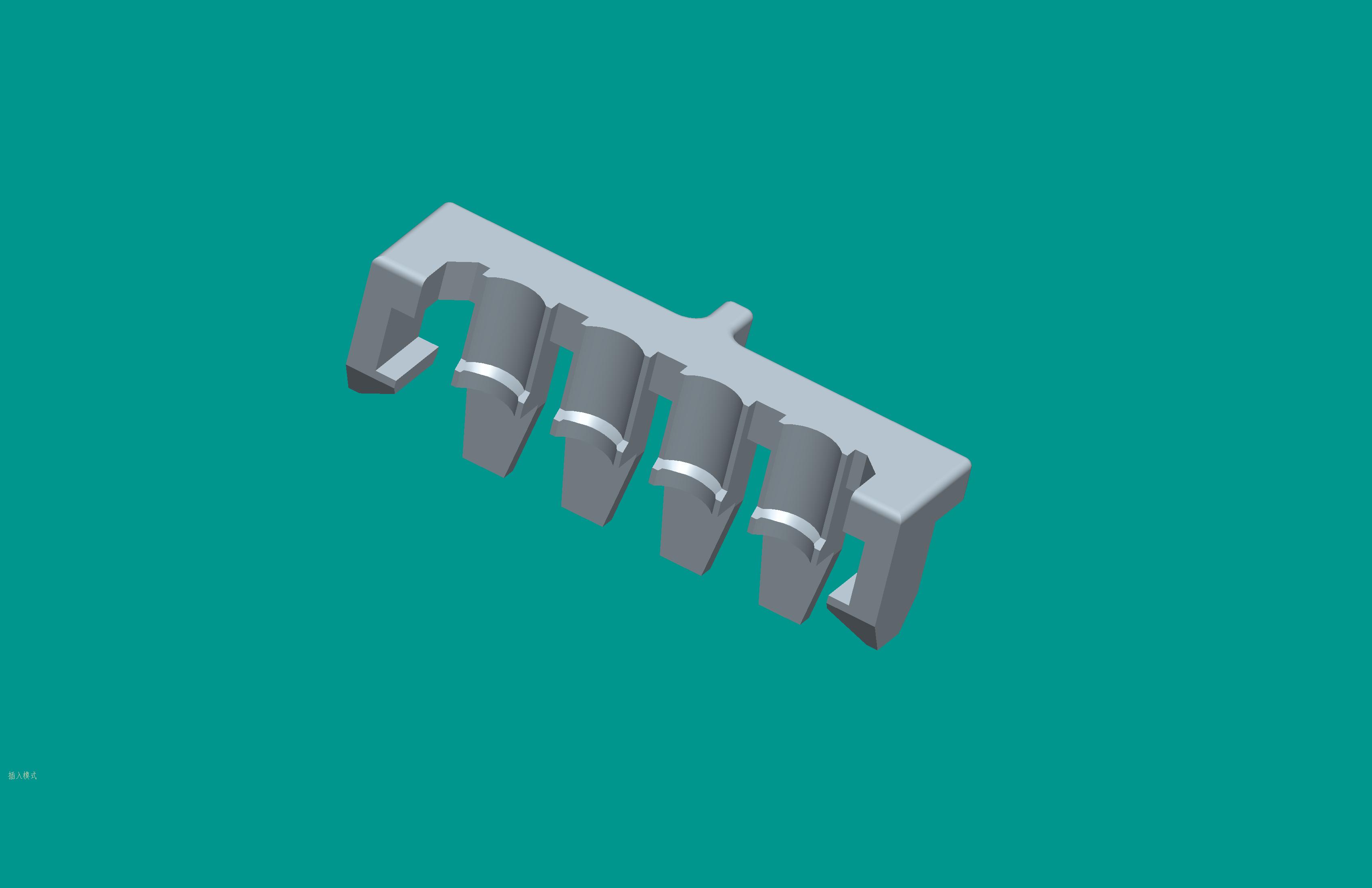 XH-4S有防壓扣鎖片（無(wú)臺(tái)階型）/淺灰色/高灼熱絲