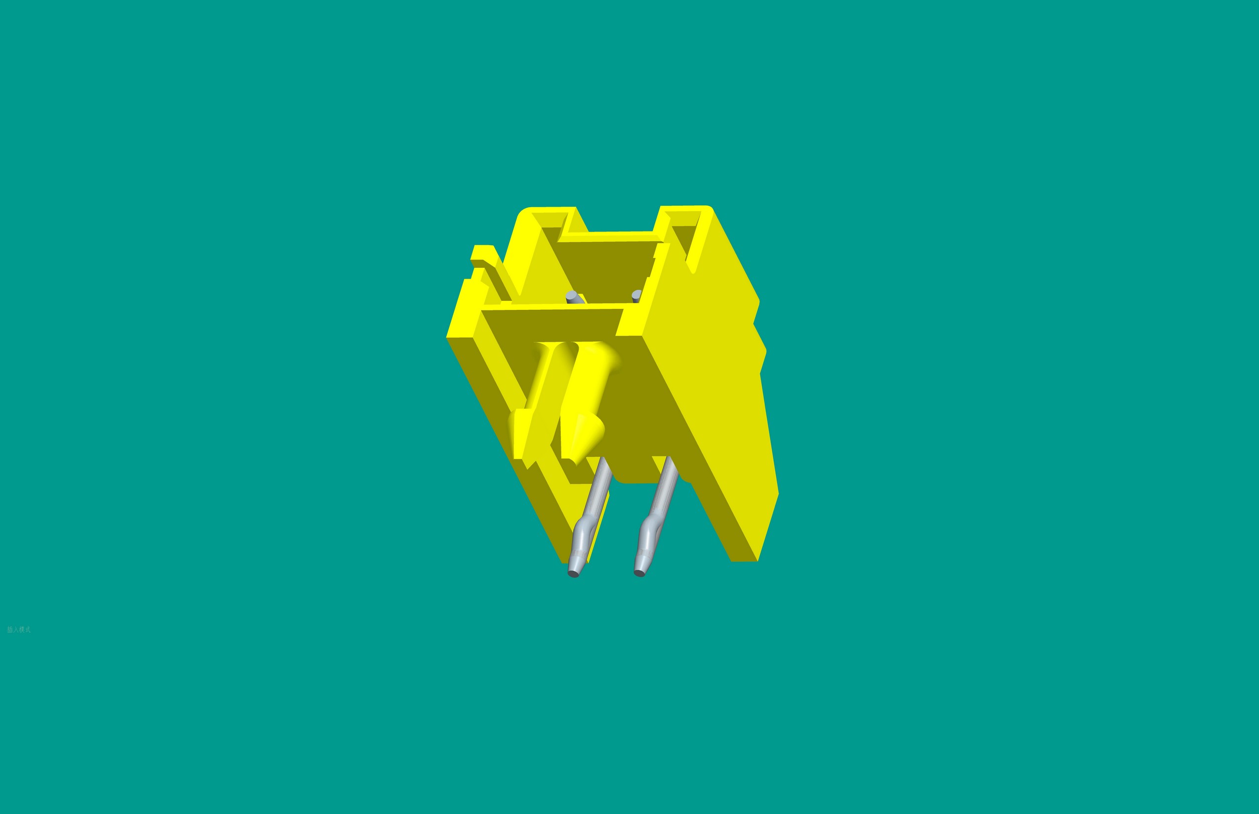 XA-2QA帶卡板扣型/臥式針座黃色/高灼熱絲