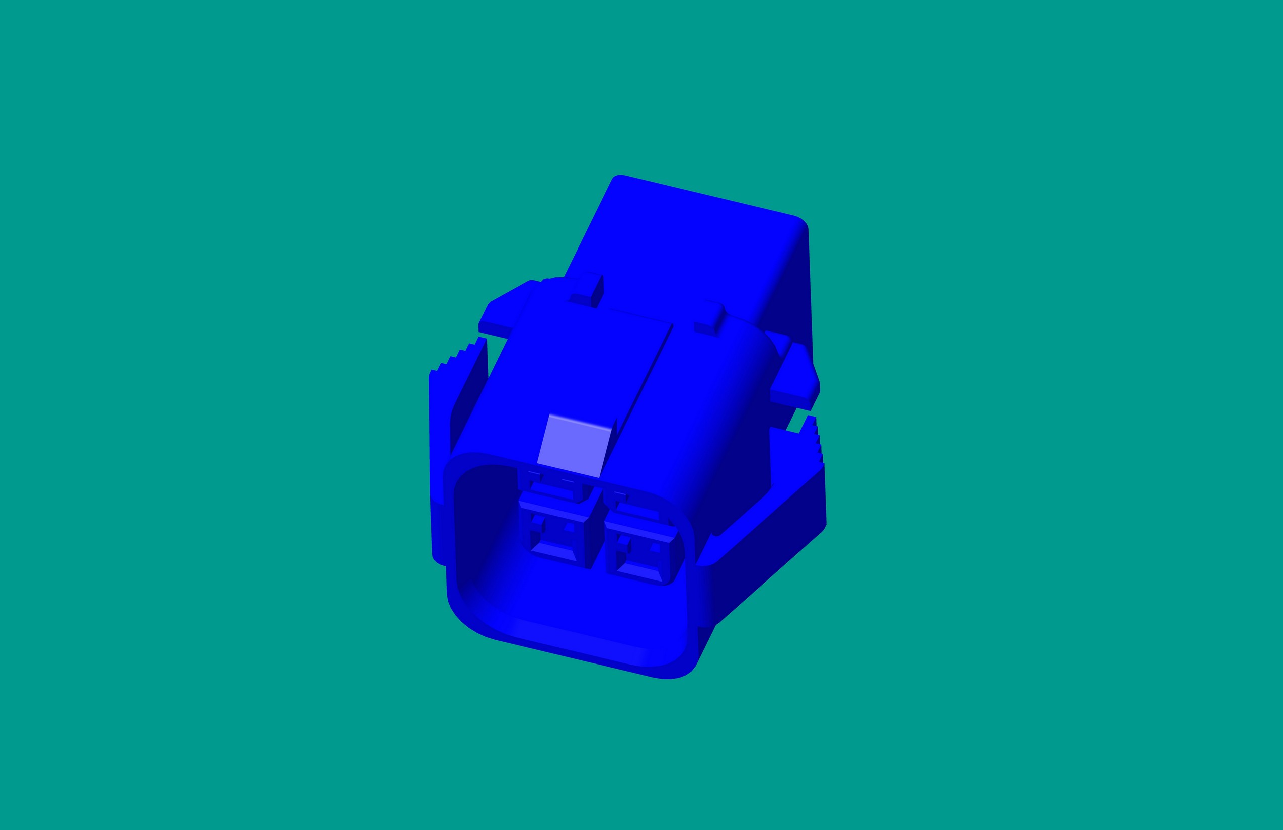 35G-4R插座/藍色/高灼熱絲