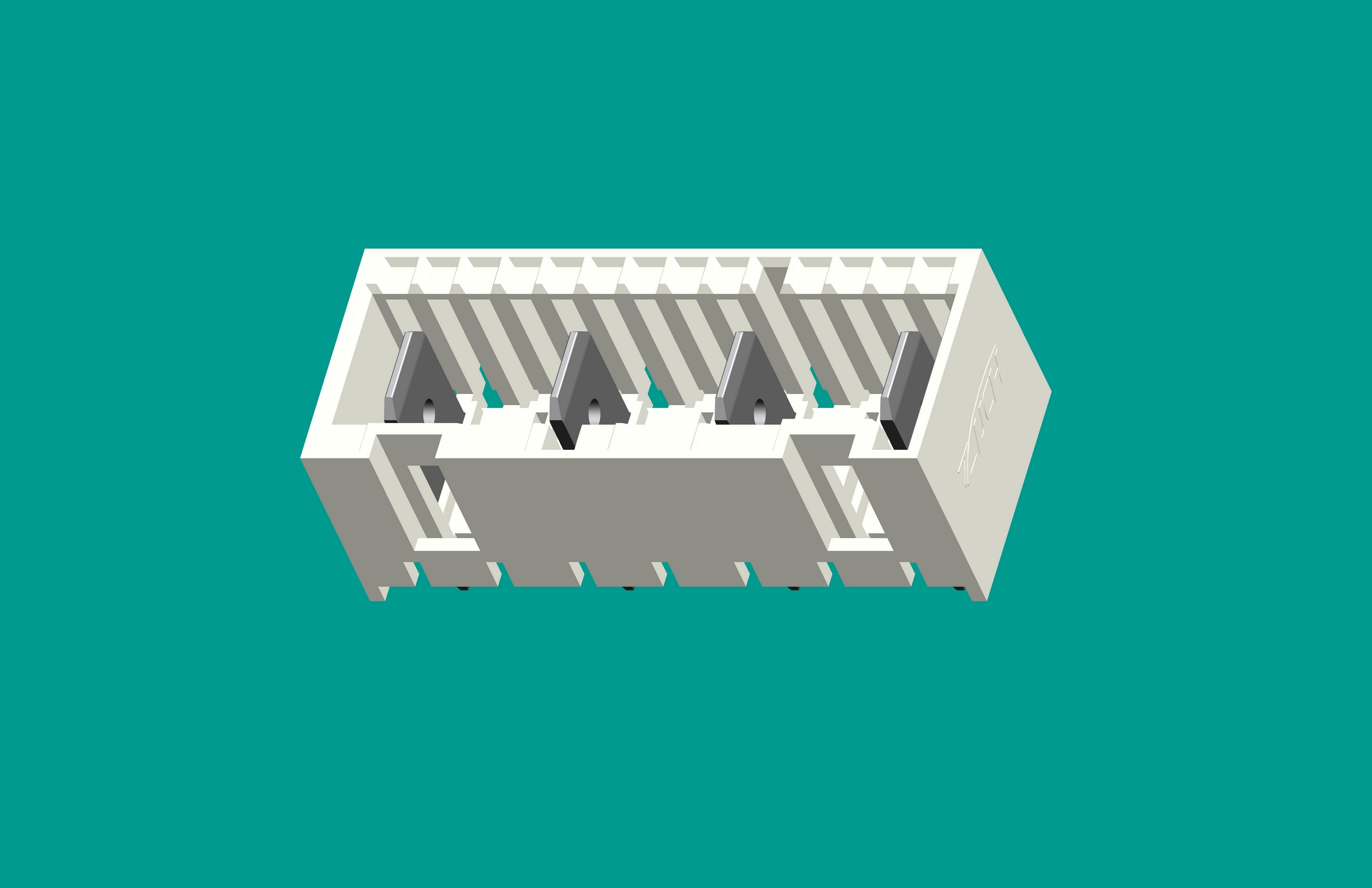 250(夾型）-7針（插奇數） 高灼熱絲白色  包裝