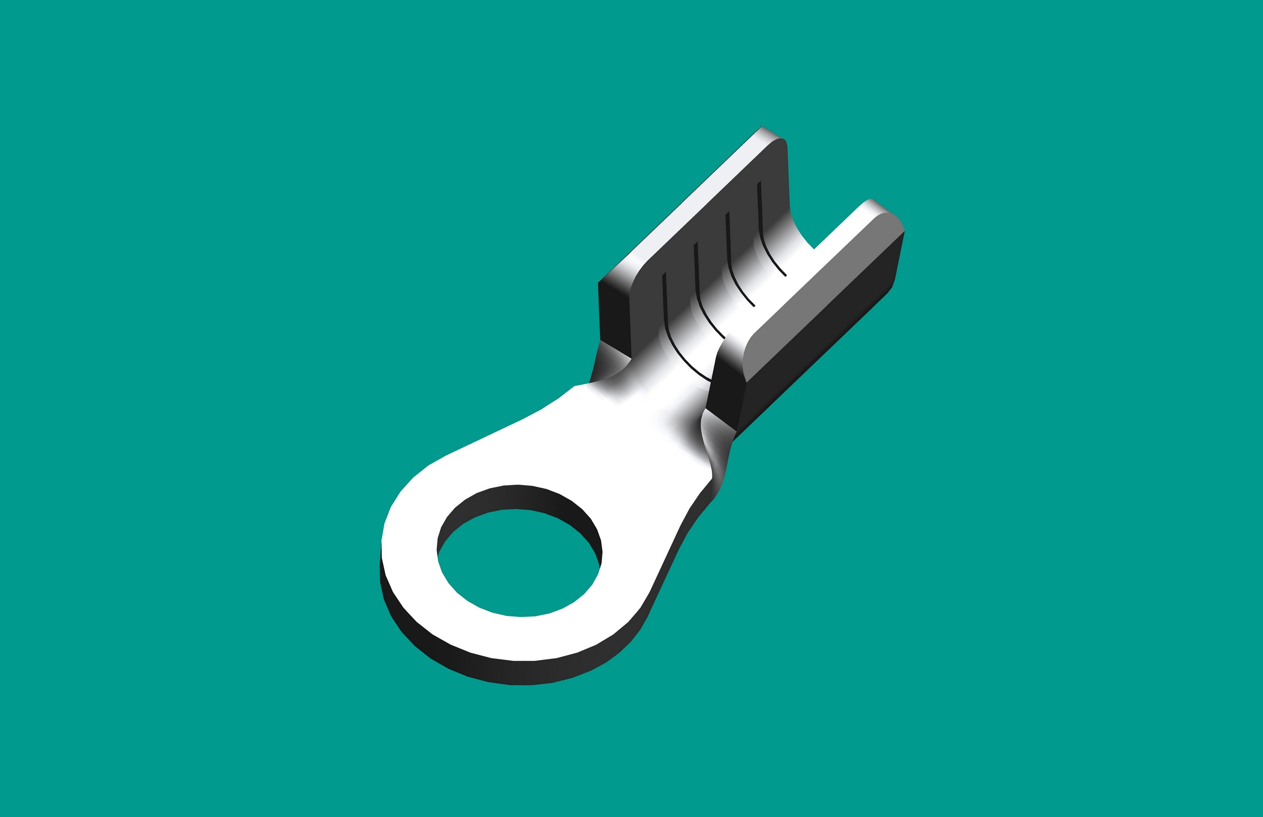 3.3*5.5*0.8環形接地片