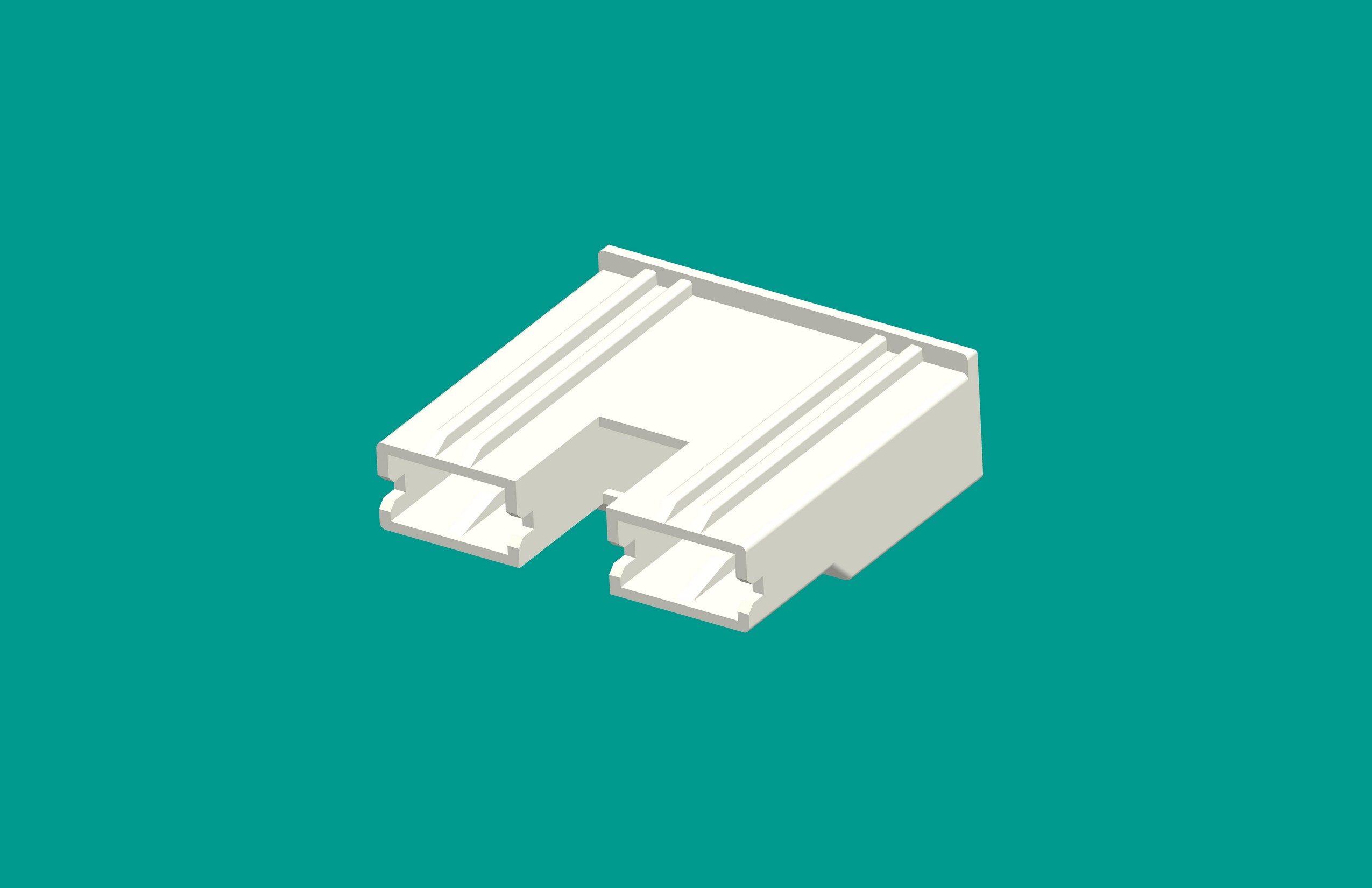 250四方2孔孔座 高灼熱絲-本色-包裝