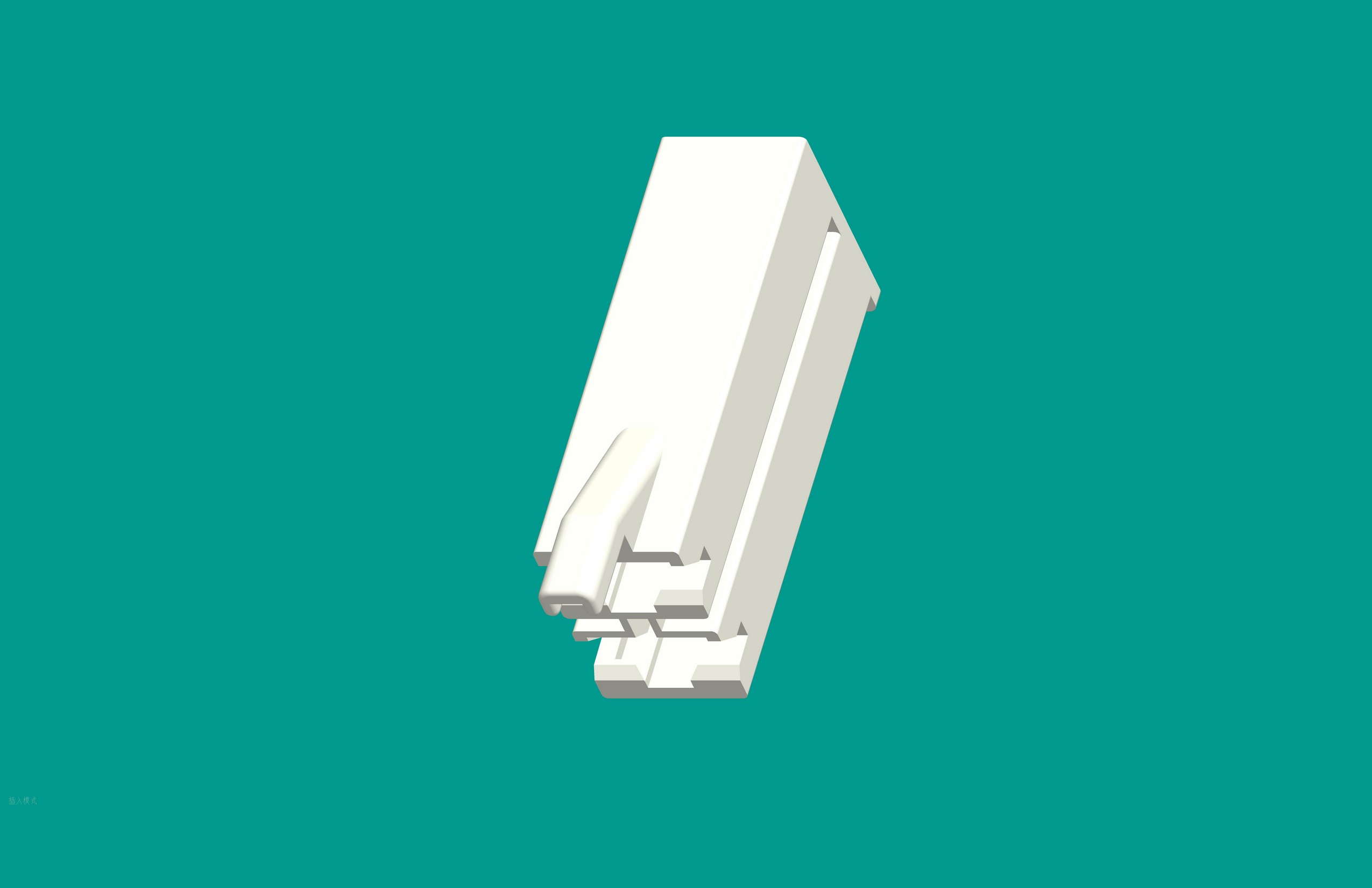 187帶鎖兩孔(630721)白色-高灼熱絲